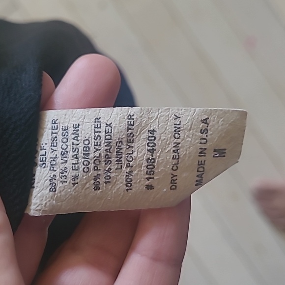 Waverly Grey Nikki Coat, Navy & Grey, Sz M, Made in U.S.A. - Picture 10 of 11